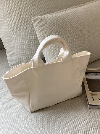 clean canvas tote bag (2size)