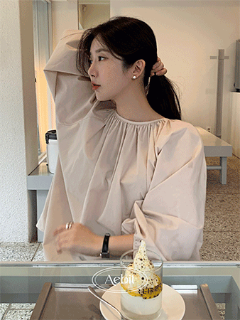 자체제작 mody two-way blouse (2color)